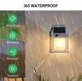 New Solar Tungsten Wall Light-Solar Tungsten Wire Wall Light, Motion Sensor Solar Tungsten Light Outdoor Waterproof Wall Lamp for Porch Patio Yard Garden Backyard